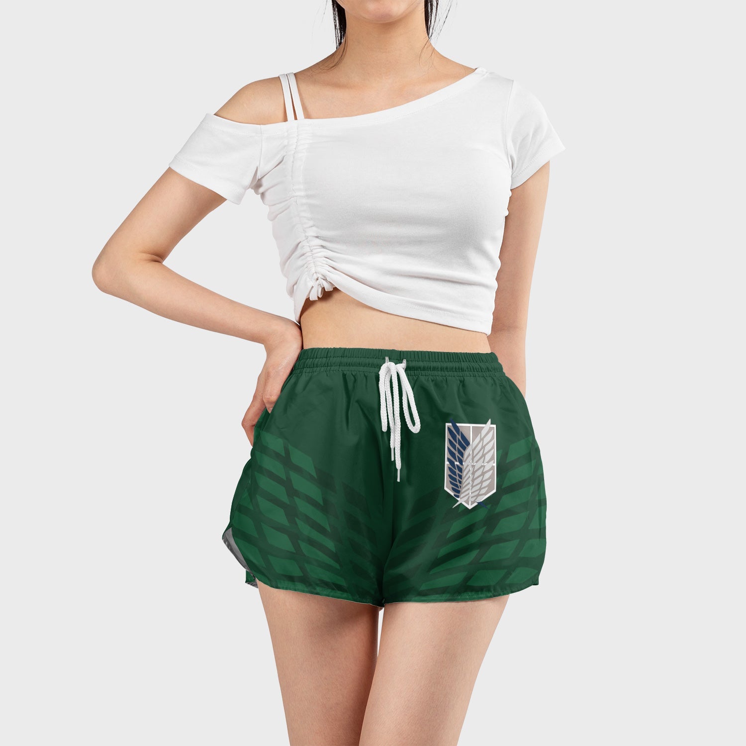 Survey Corps Attack on Titan Women Board Shorts