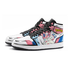 Sylveon Pokemon 2 Mid 1 Basketball Shoes