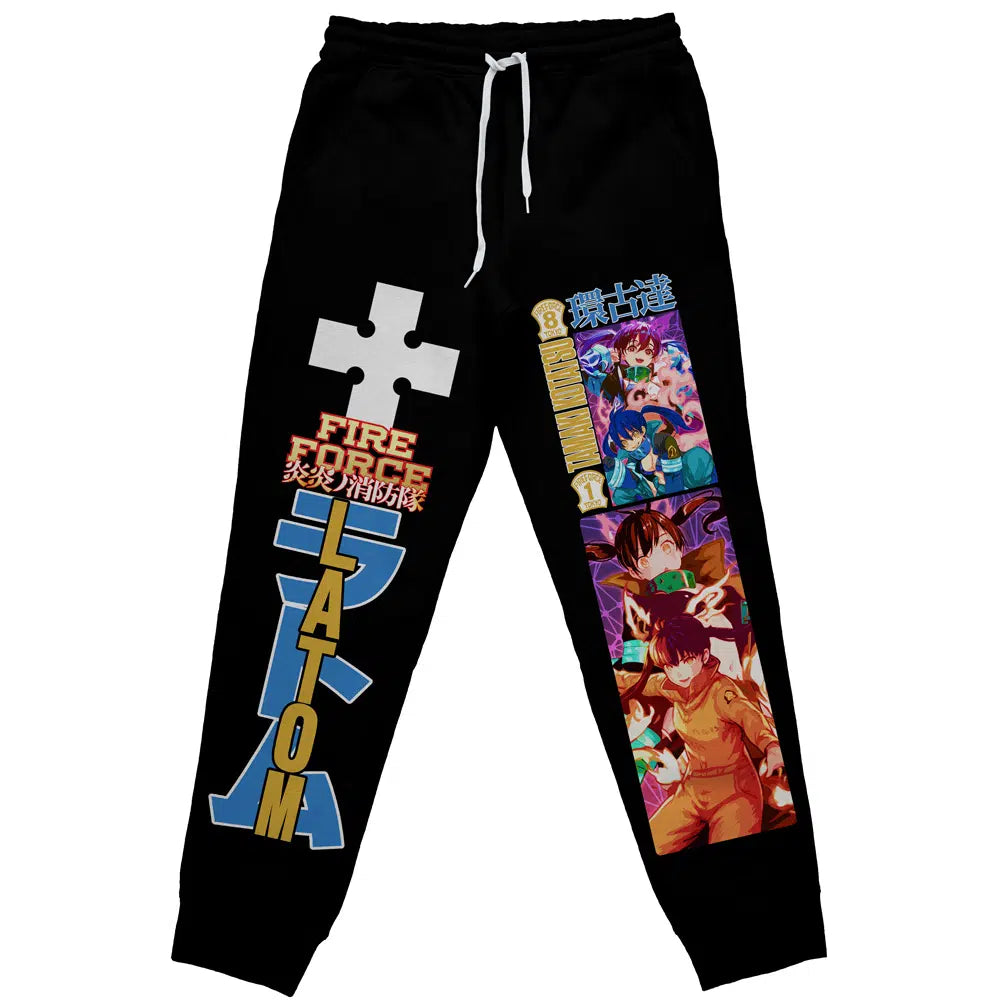 Tamaki Kotatsu Fire Force" Streetwear Sweatpants