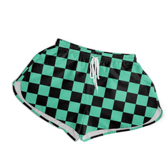 Tanjiro Kamado Demon Slayer Women Board Shorts