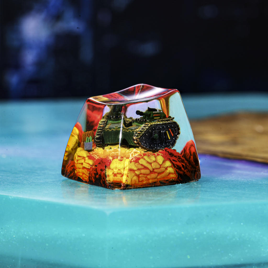 Tanks Resin Keycap - Hirosart