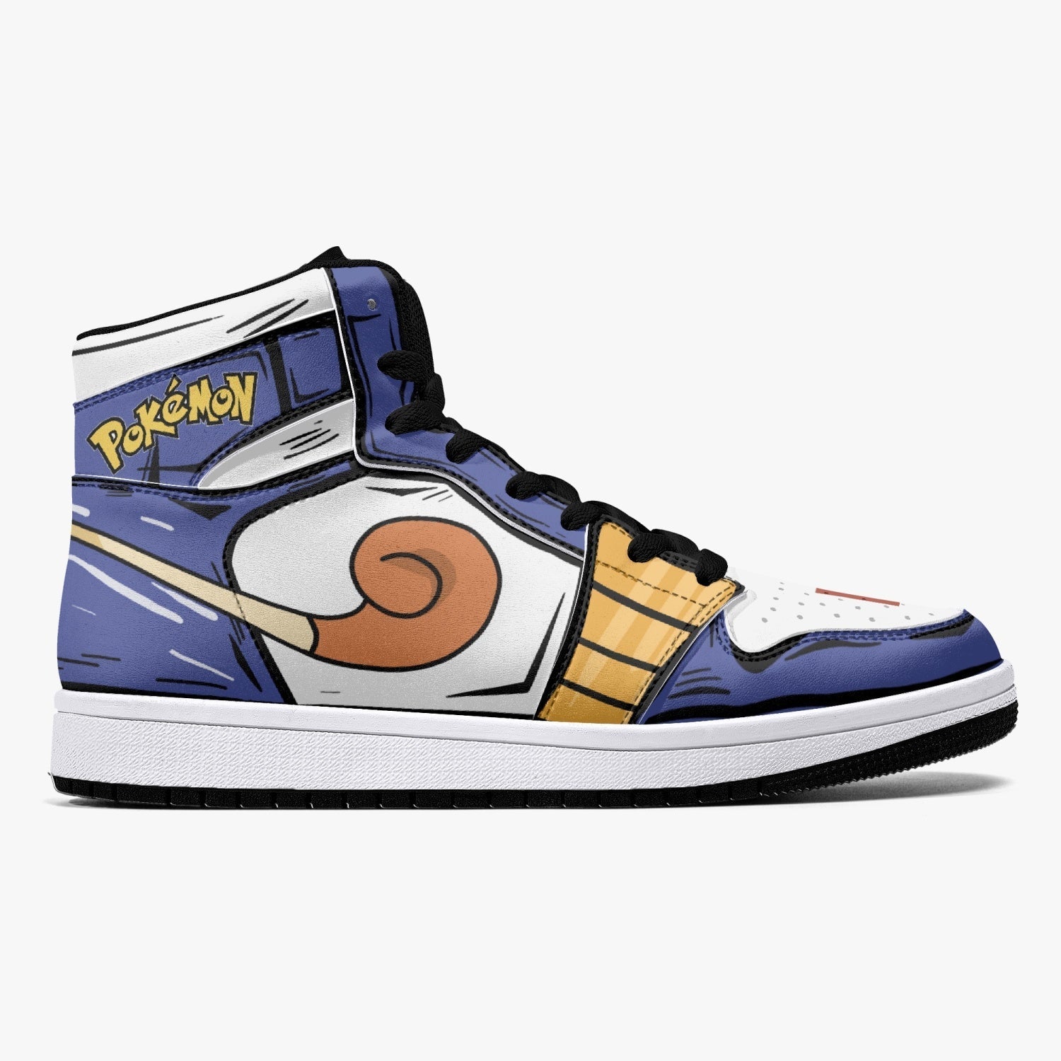 Team Rocket Pokemon Mid 1 Basketball Shoes