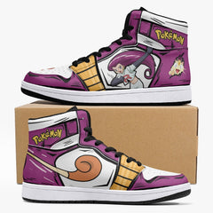 Team Rocket Pokemon Mid 1 Basketball Shoes