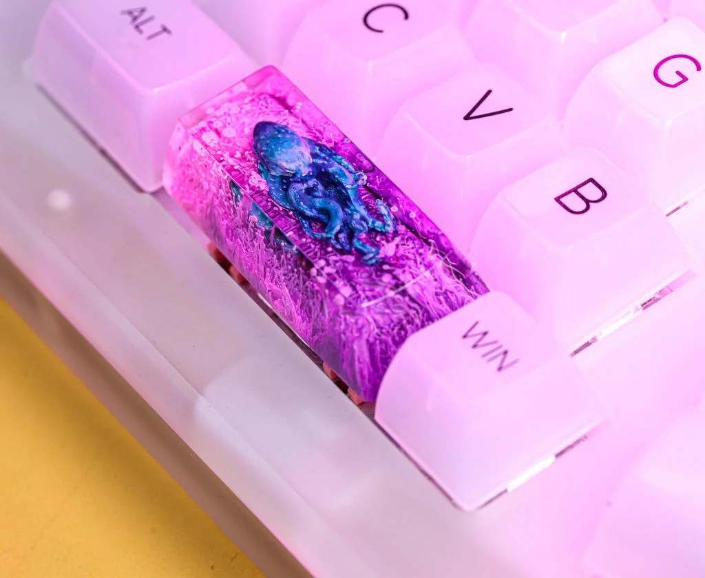 The Kraken artisan keycap - Hirosart