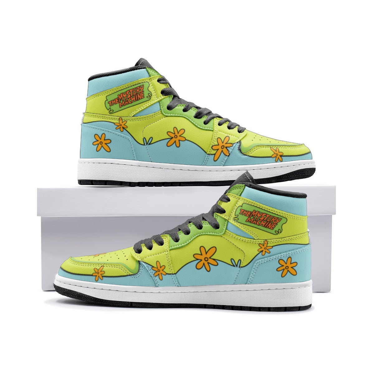 The Mystery Machine Scooby Doo Mid 1" Basketball Shoes