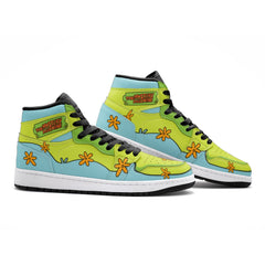 The Mystery Machine Scooby Doo Mid 1 Basketball Shoes