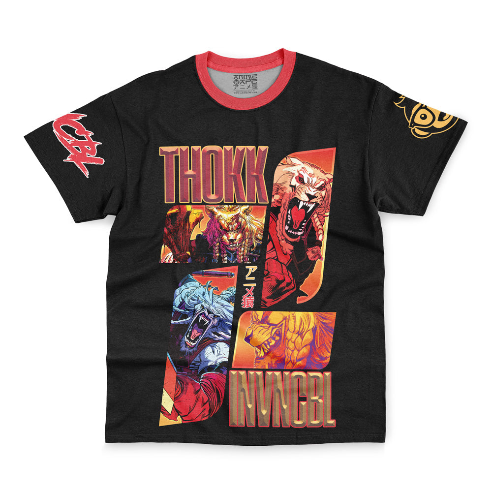 Battle Beast Thokk Invincible Streetwear T-Shirt