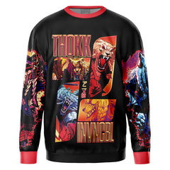 Battle Beast Thokk Invincible Streetwear Sweatshirt