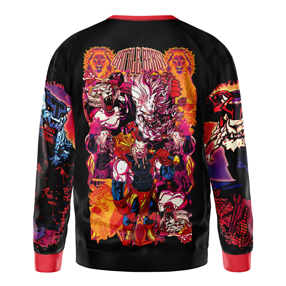 Battle Beast Thokk Invincible Streetwear Sweatshirt