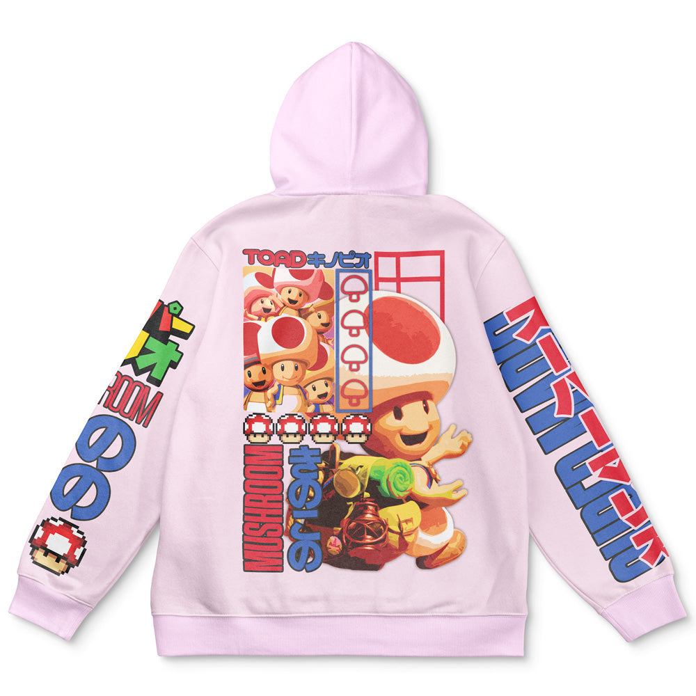 Toad Mario Bros Streetwear Hoodie