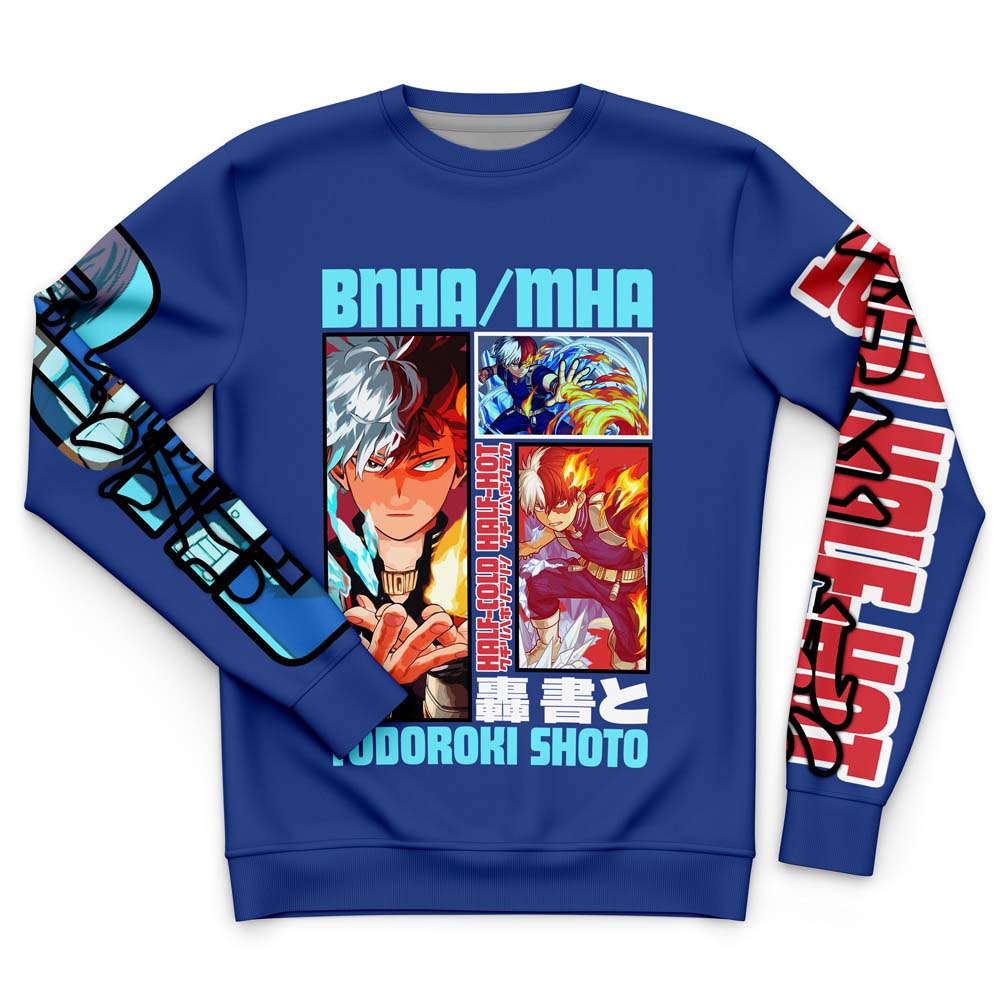 Shoto Todoroki My Hero Academia Streetwear Sweatshirt