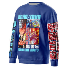 Shoto Todoroki My Hero Academia Streetwear Sweatshirt