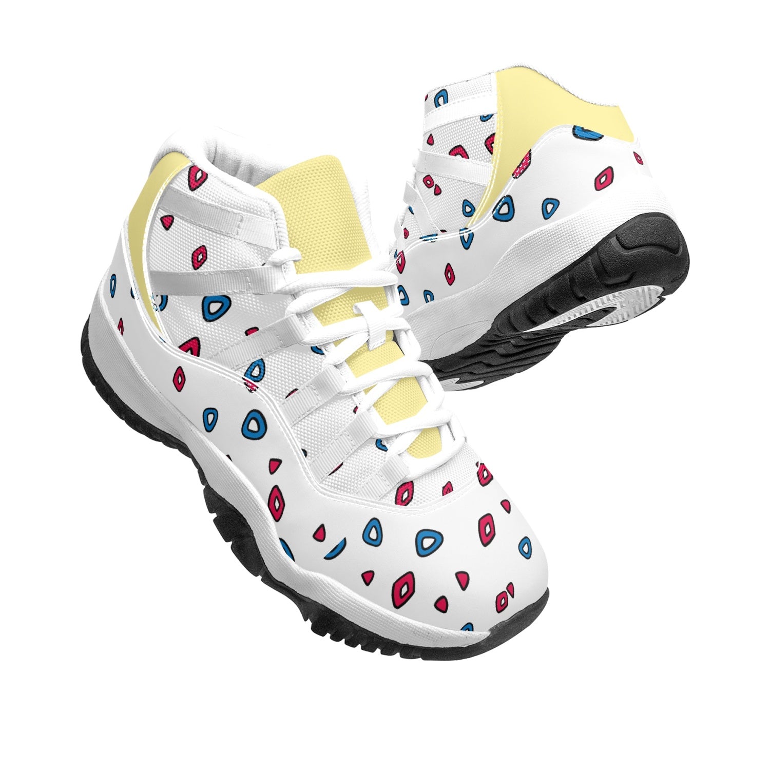 Togepi Pokemon Mid 11 Basketball Shoes