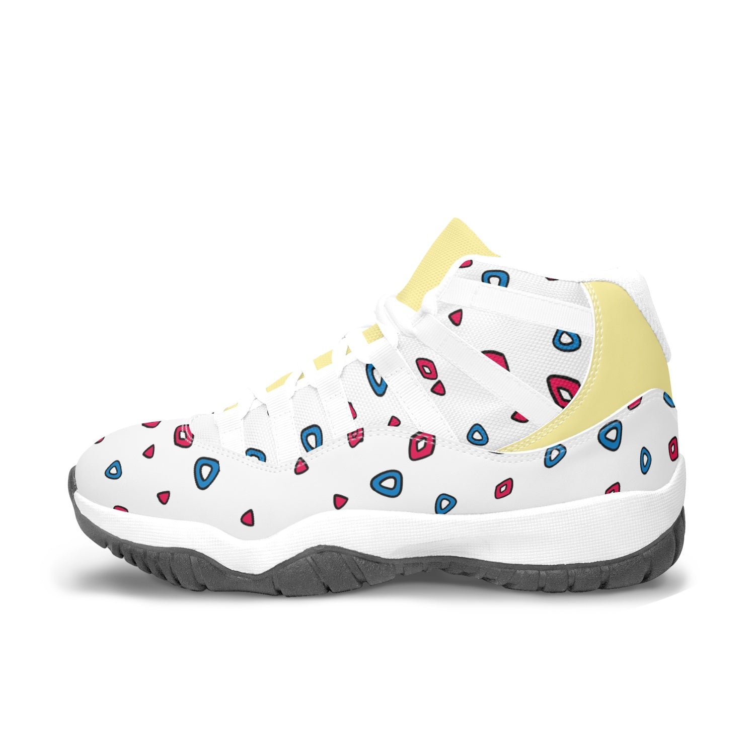 Togepi Pokemon Mid 11 Basketball Shoes