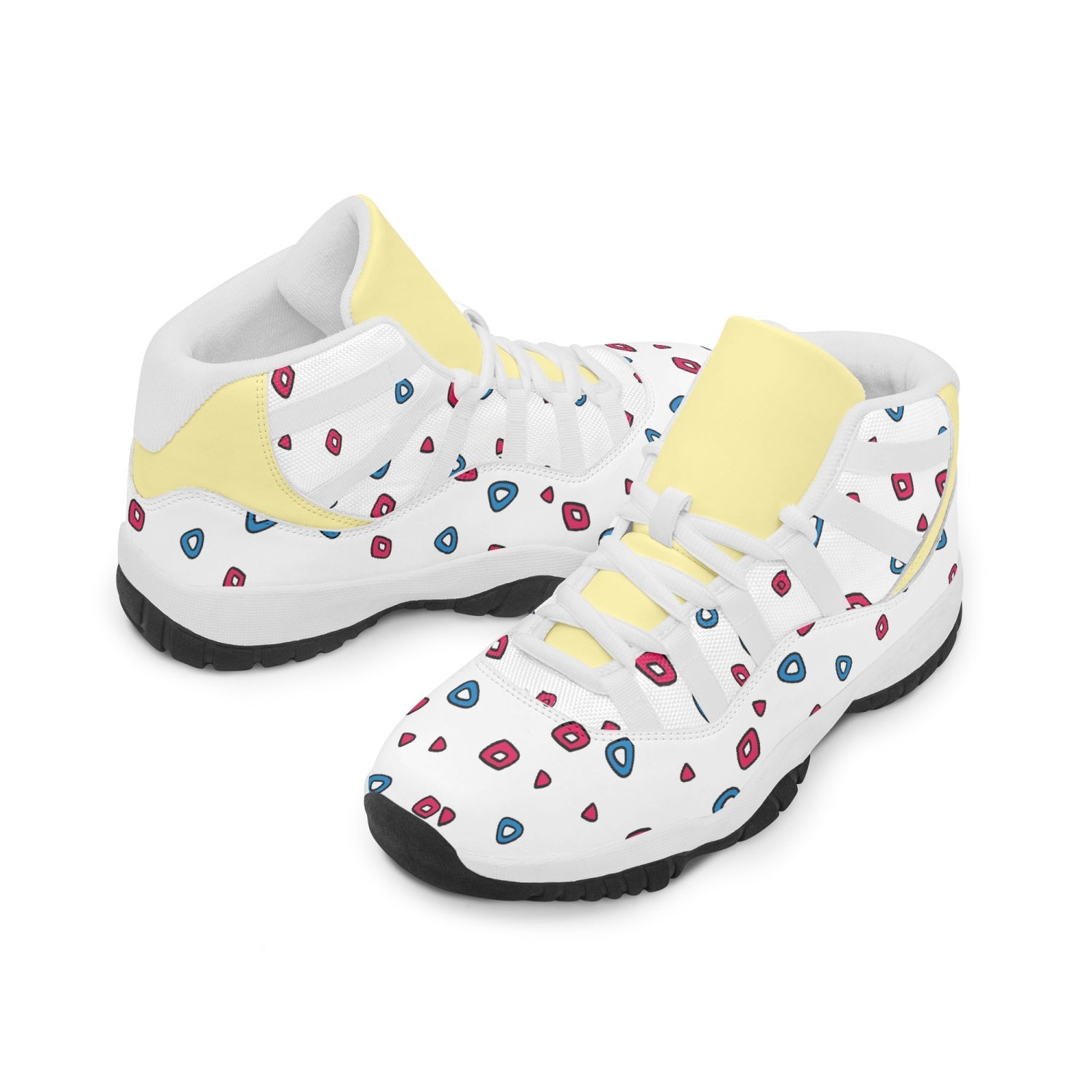 Togepi Pokemon Mid 11 Basketball Shoes