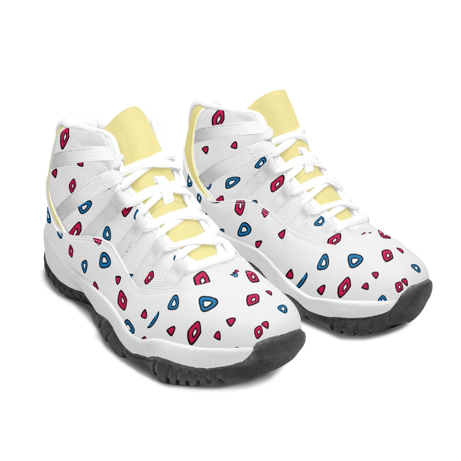 Togepi Pokemon Mid 11 Basketball Shoes