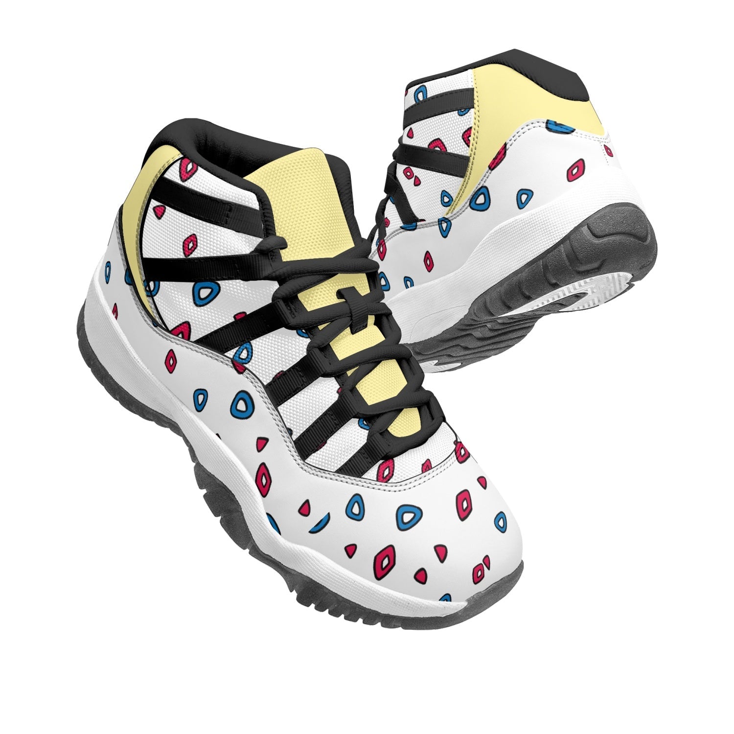 Togepi Pokemon Mid 11 Basketball Shoes