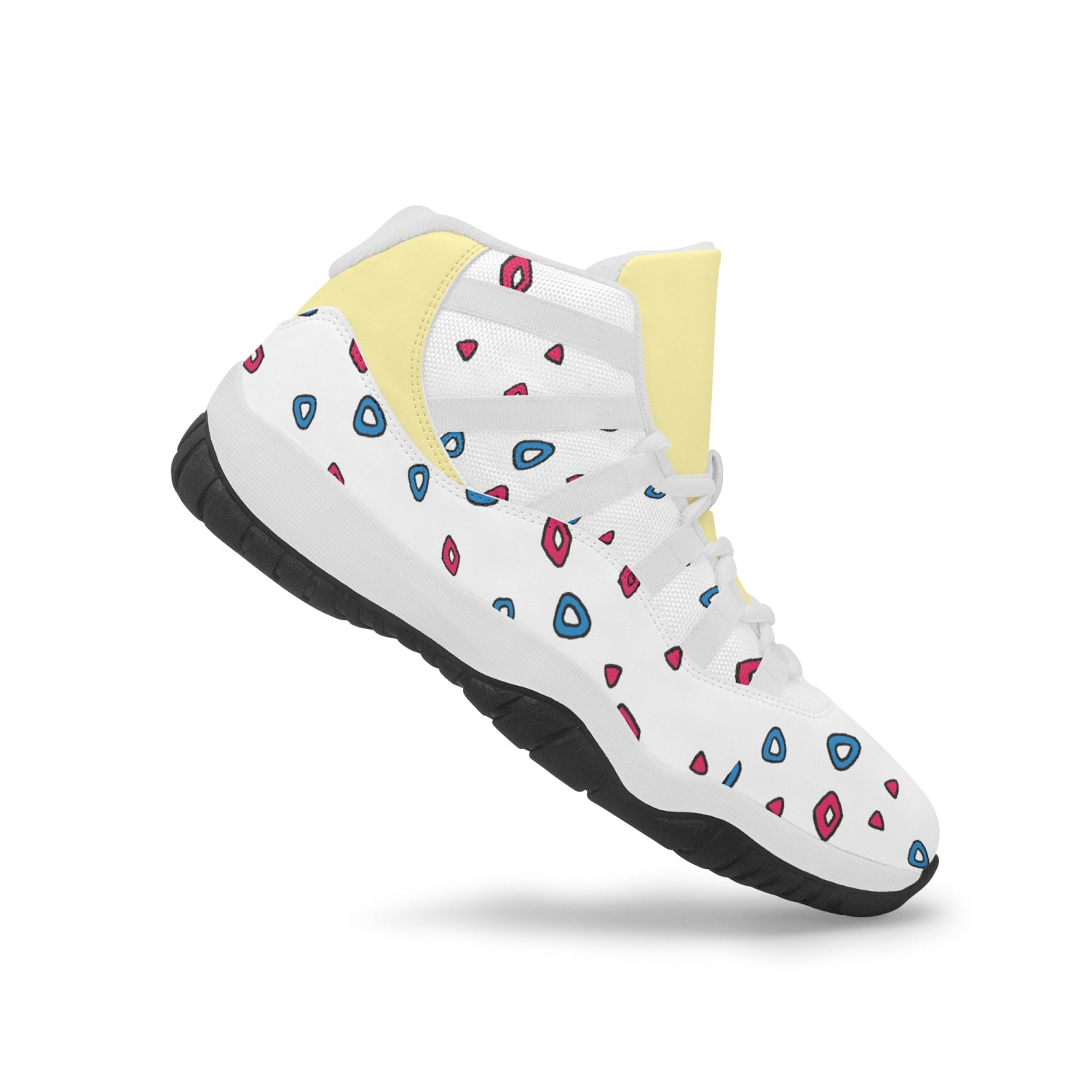 Togepi Pokemon Mid 11 Basketball Shoes