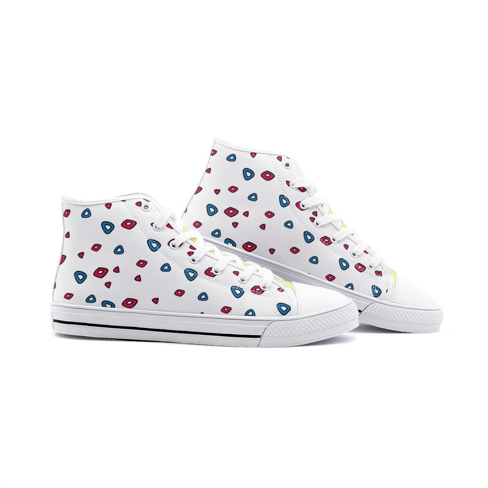 Togepi Pokemon Classic High Top Canvas Shoes