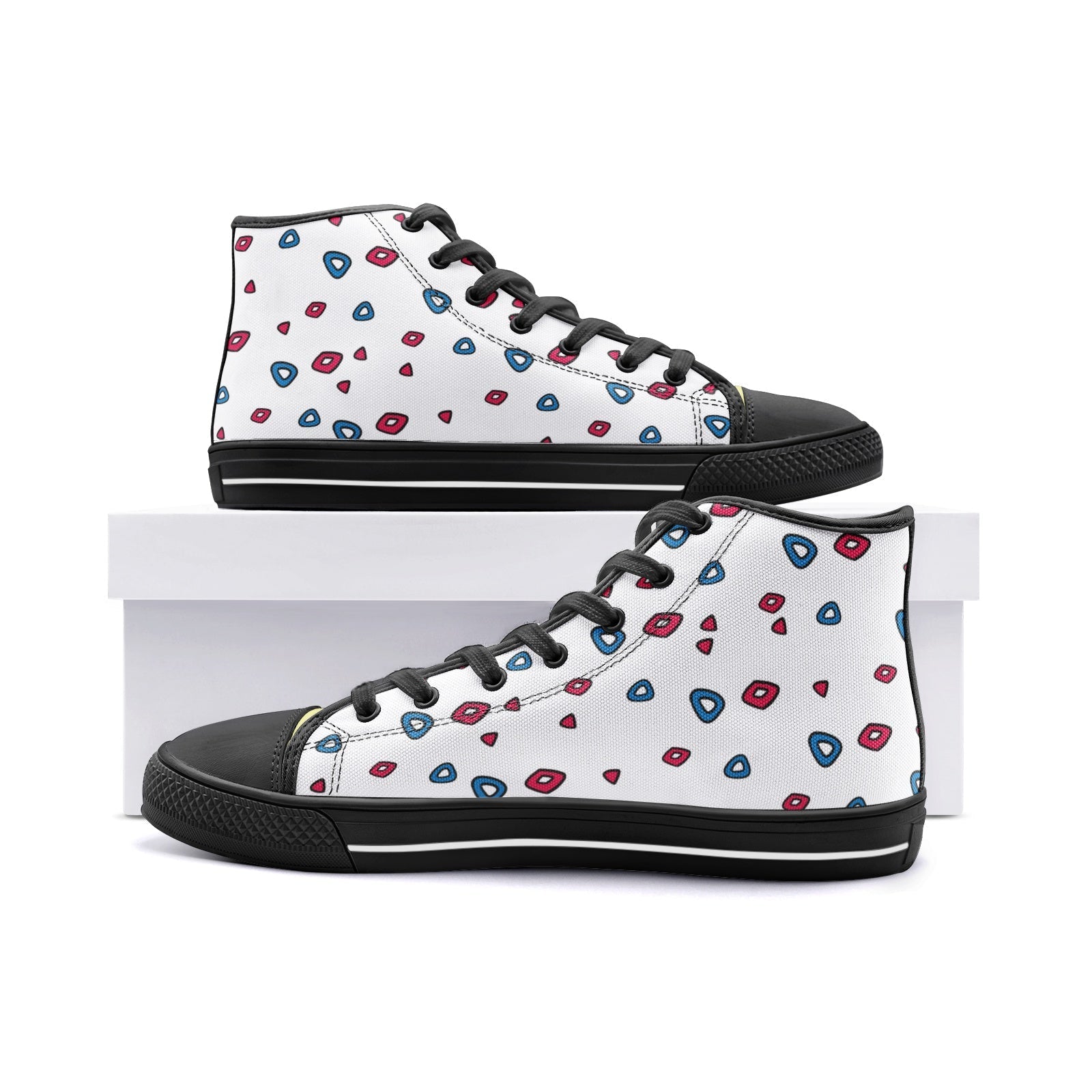 Togepi Pokemon Classic High Top Canvas Shoes