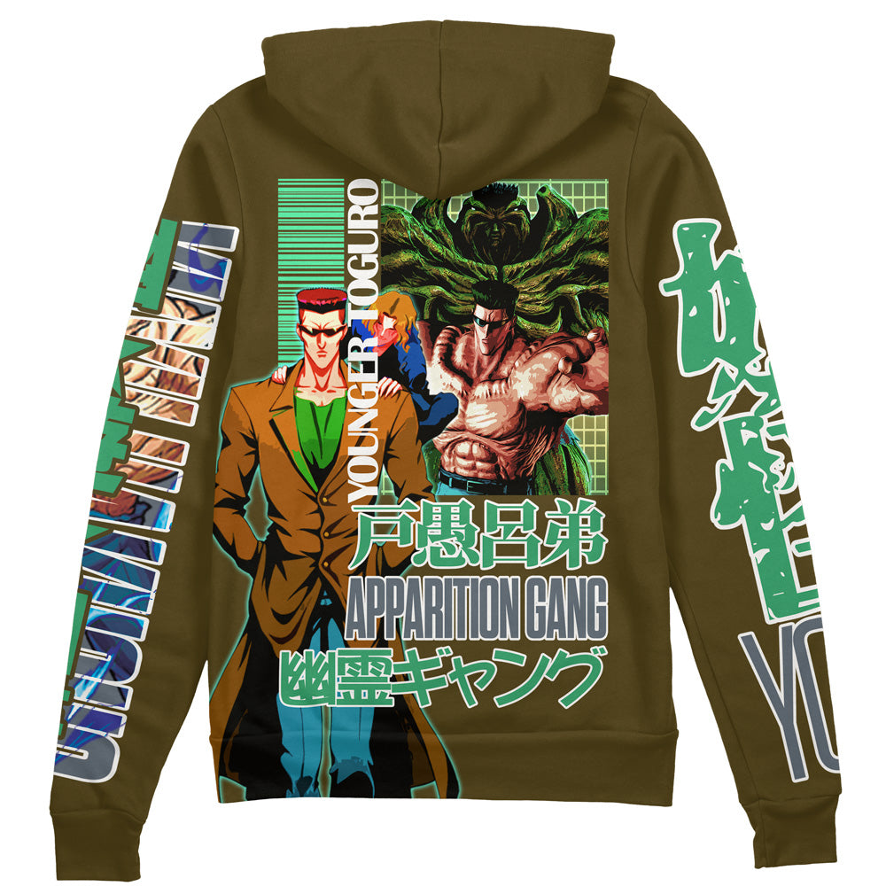 Younger Toguro Yuyu Hakusho Streetwear Zip Hoodie Jacket