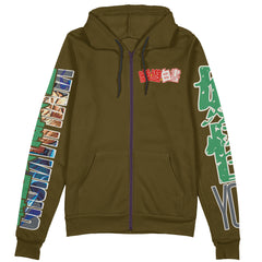 Younger Toguro Yuyu Hakusho Streetwear Zip Hoodie Jacket