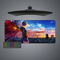 Tokyo Ghoul Touka Sky Design M-XXL Size Gaming Mouse Pad, Computer Desk Mat