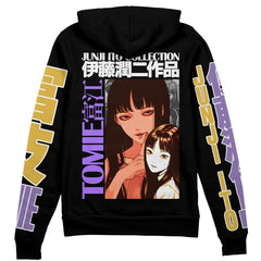 Tomie Junji Ito Collection" Streetwear Zip Hoodie Jacket