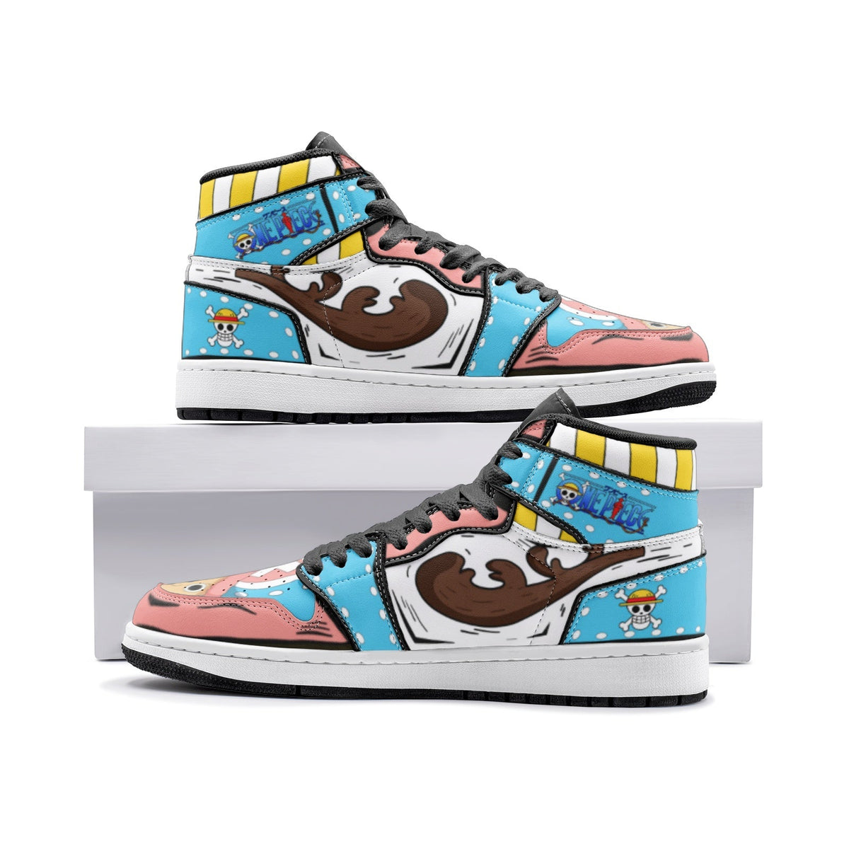 Tony Tony Chopper One Piece Mid 1" Basketball Shoes