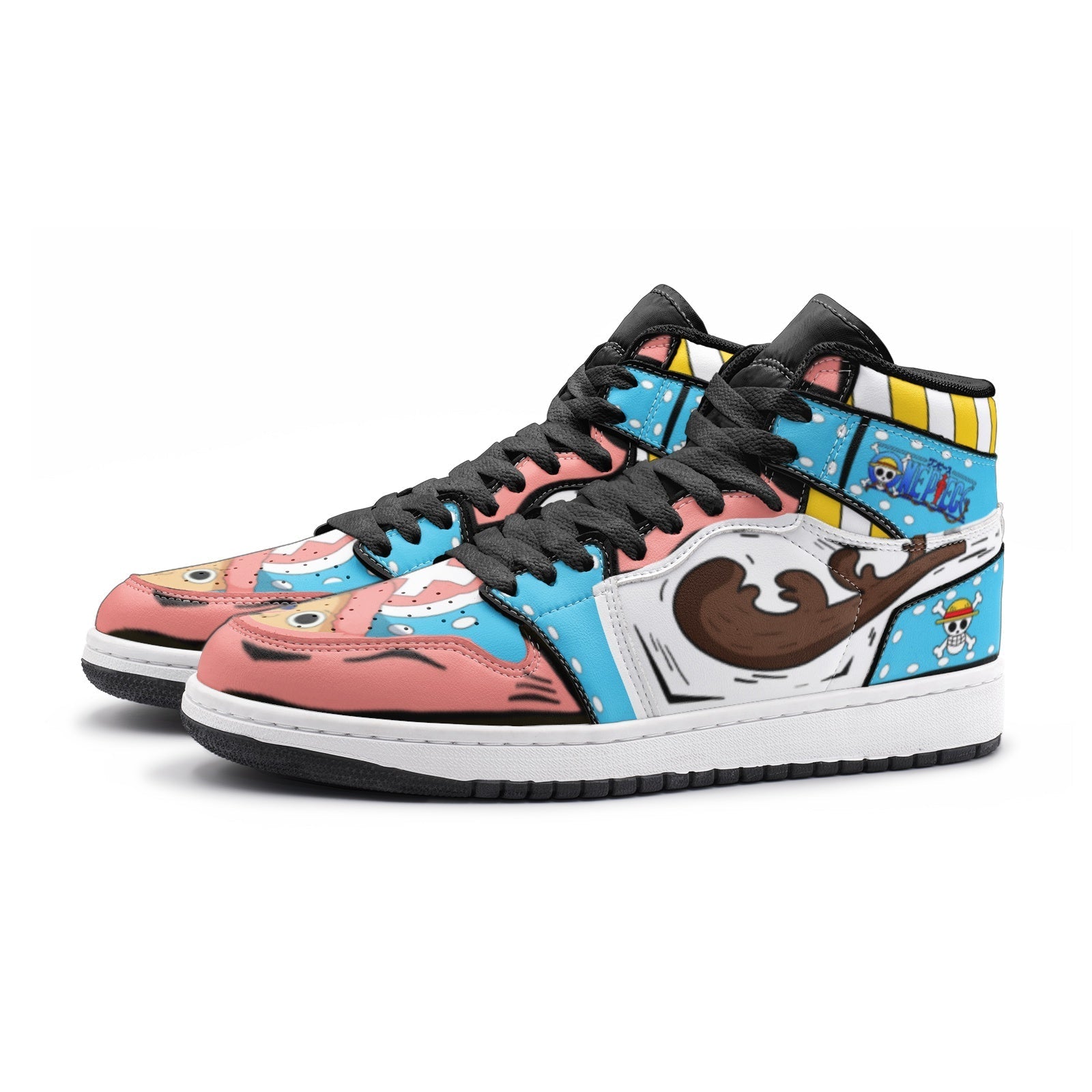 Tony Tony Chopper One Piece Mid 1 Basketball Shoes