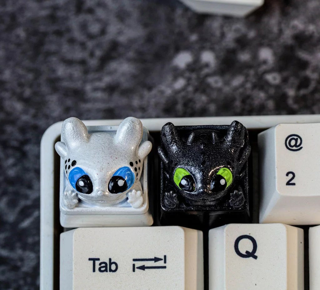 Toothless artisan keycap V2 - Hirosart