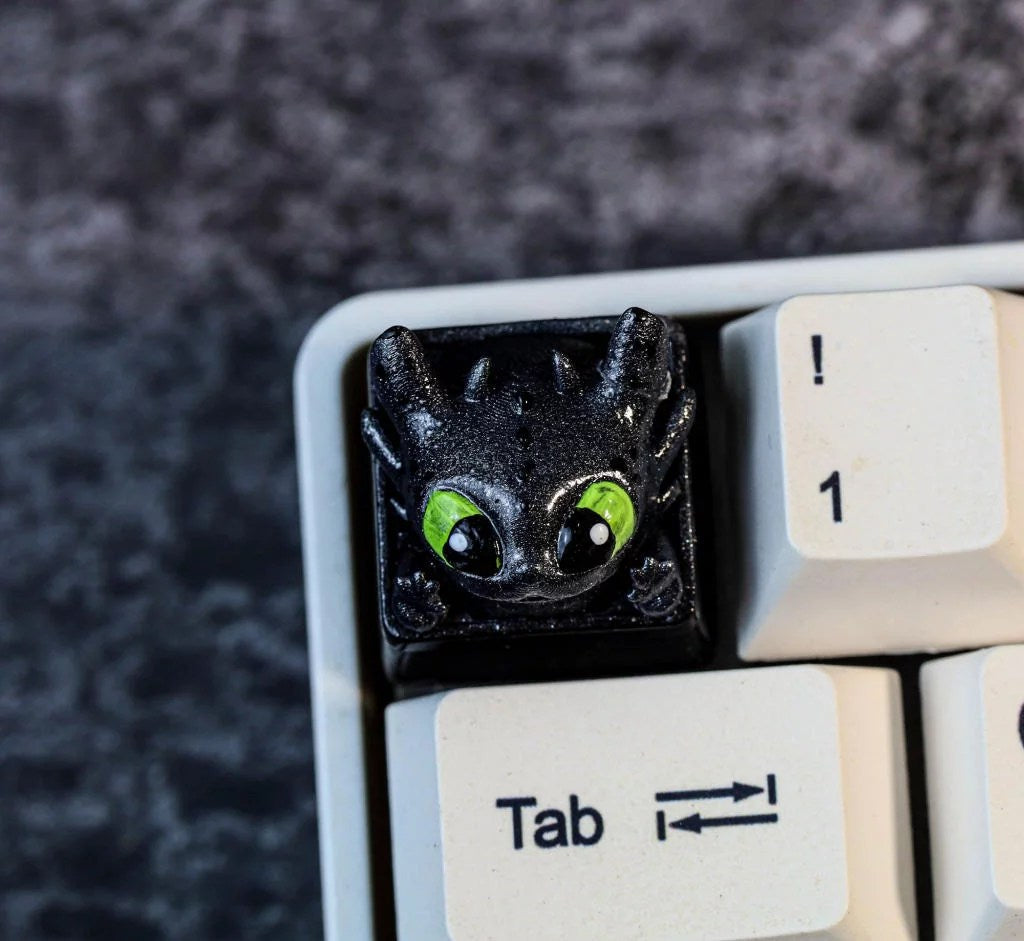 Toothless artisan keycap V2 - Hirosart