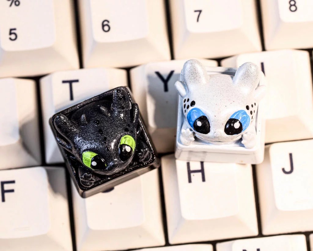 Toothless artisan keycap V2 - Hirosart