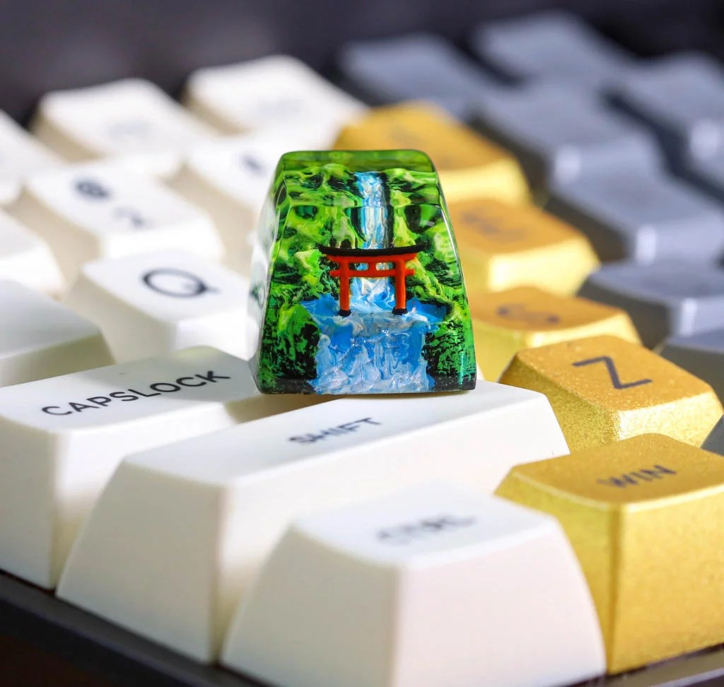 Autumn Torii gate keycap - Hirosart