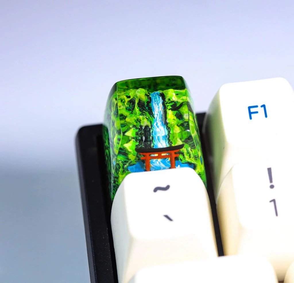 Autumn Torii gate keycap - Hirosart