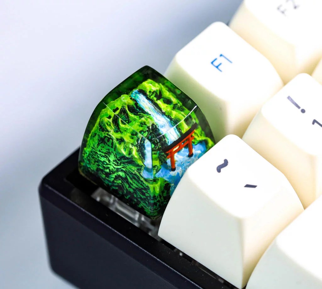 Autumn Torii gate keycap - Hirosart