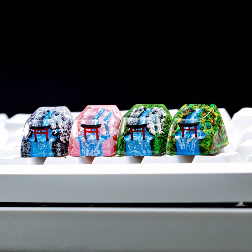 Torii Gate keycaps summer version - Hirosart