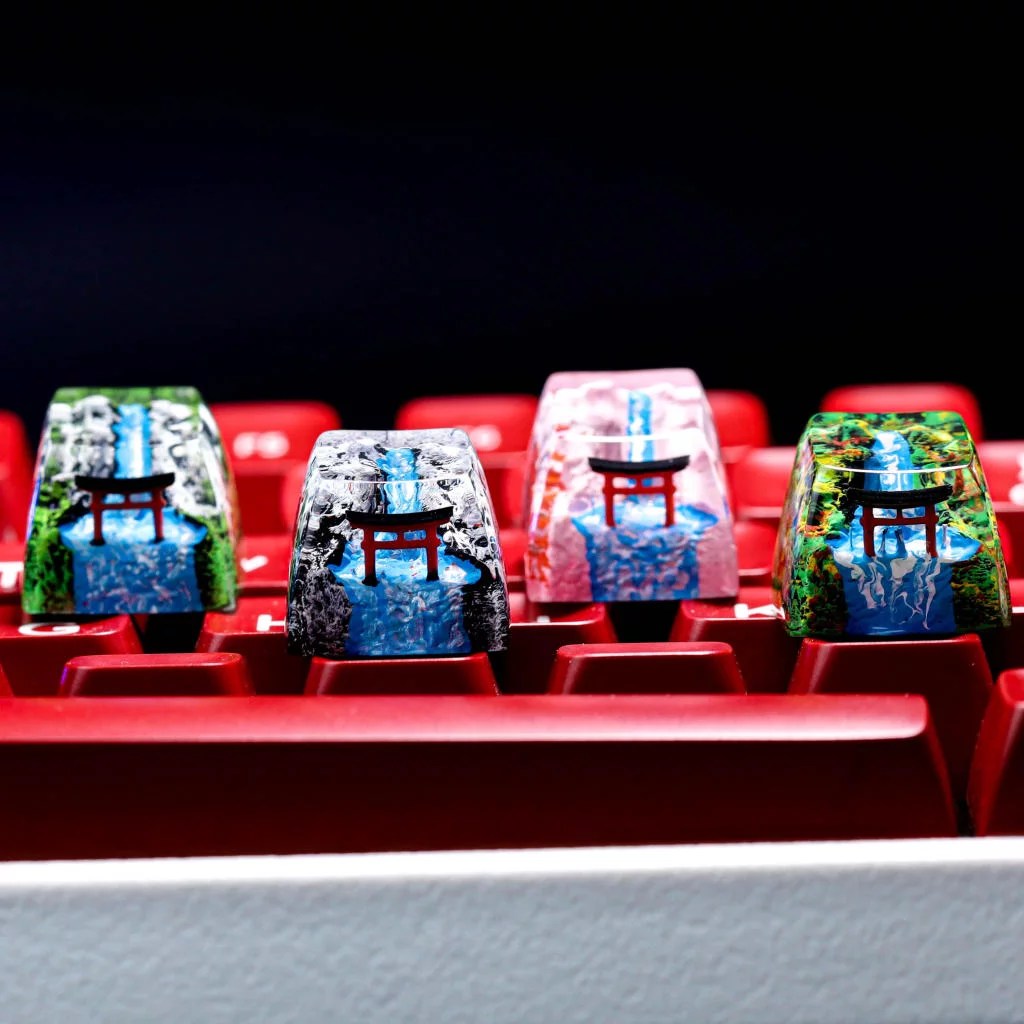 Nysekai "Torii Gate'' Keycaps summer version