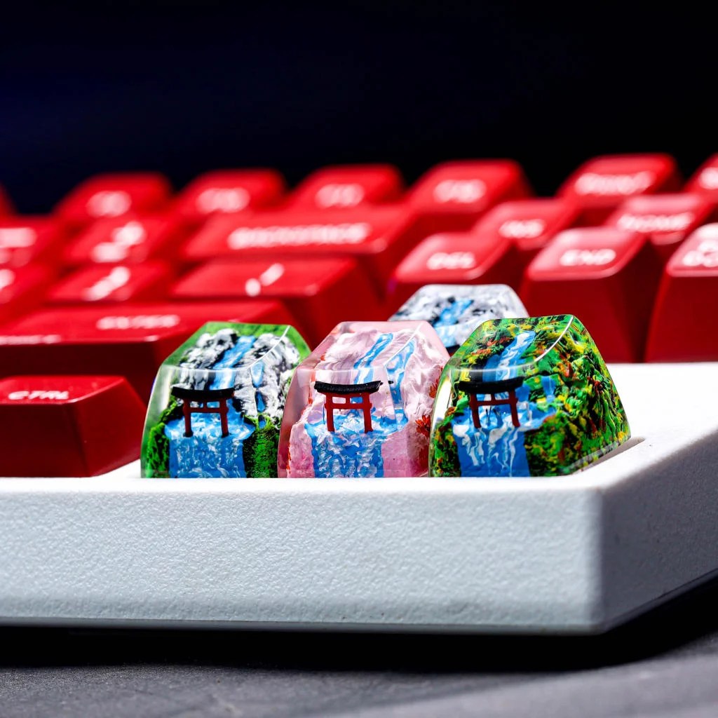 Torii Gate keycaps summer version - Hirosart