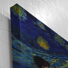Totoro Starry Night Studio Ghibli Canvas Print Wall Art