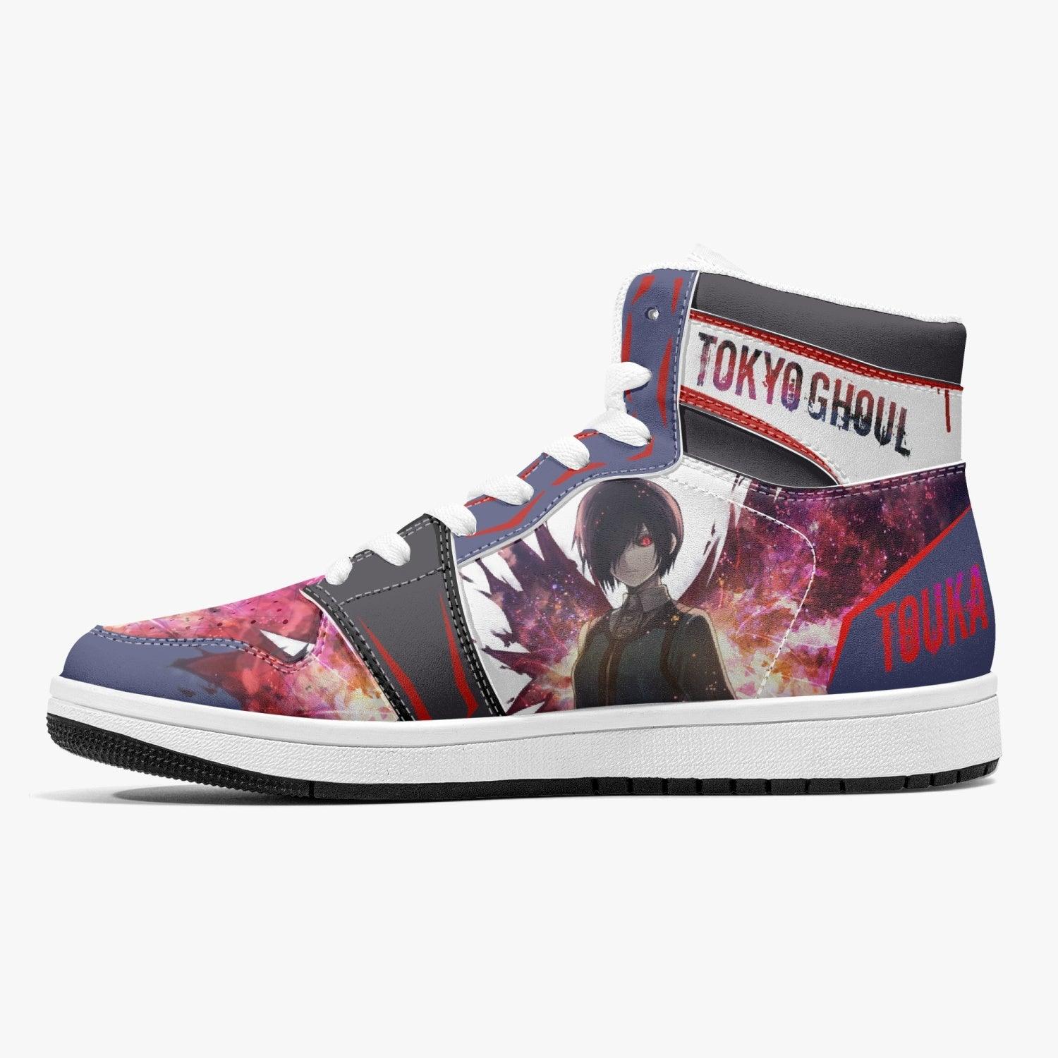 Touka Kirishima Tokyo Ghoul Mid 1 Basketball Shoes for Kids