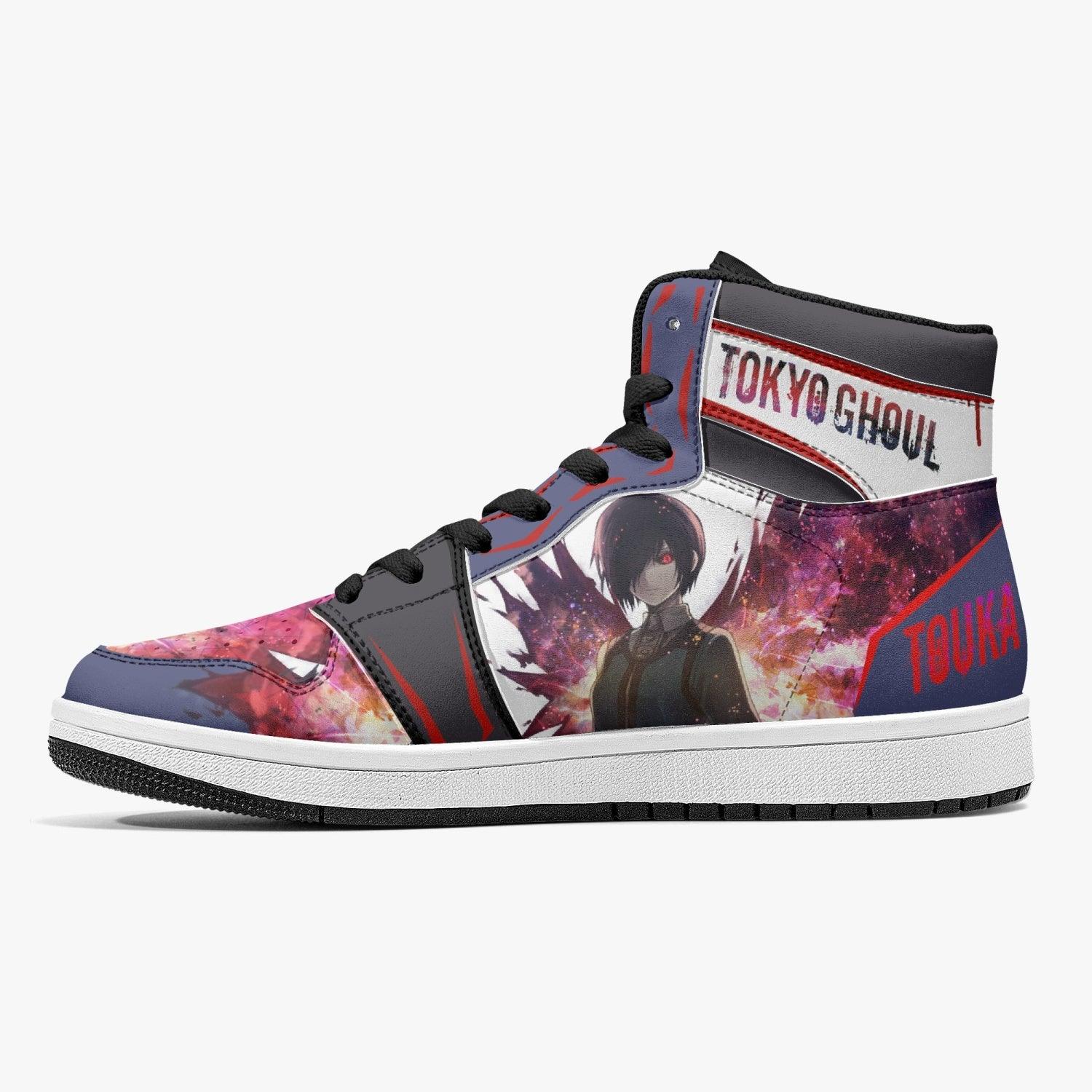 Touka Kirishima Tokyo Ghoul Mid 1 Basketball Shoes for Kids