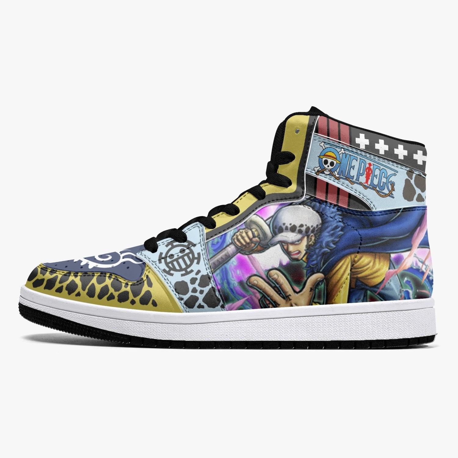 Trafalgar D. Law Onigashima One Piece Mid 1 Basketball Shoes