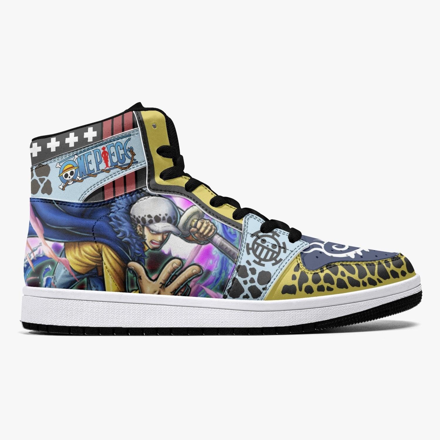 Trafalgar D. Law Onigashima One Piece Mid 1 Basketball Shoes