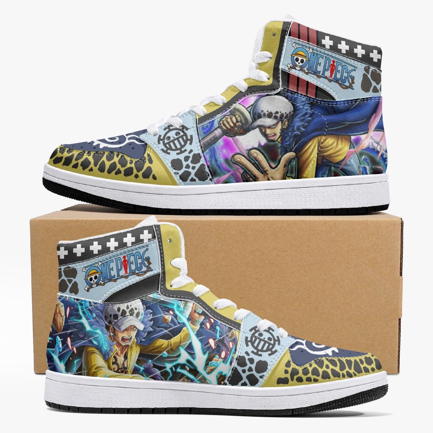 Trafalgar D. Law Onigashima One Piece Mid 1 Basketball Shoes