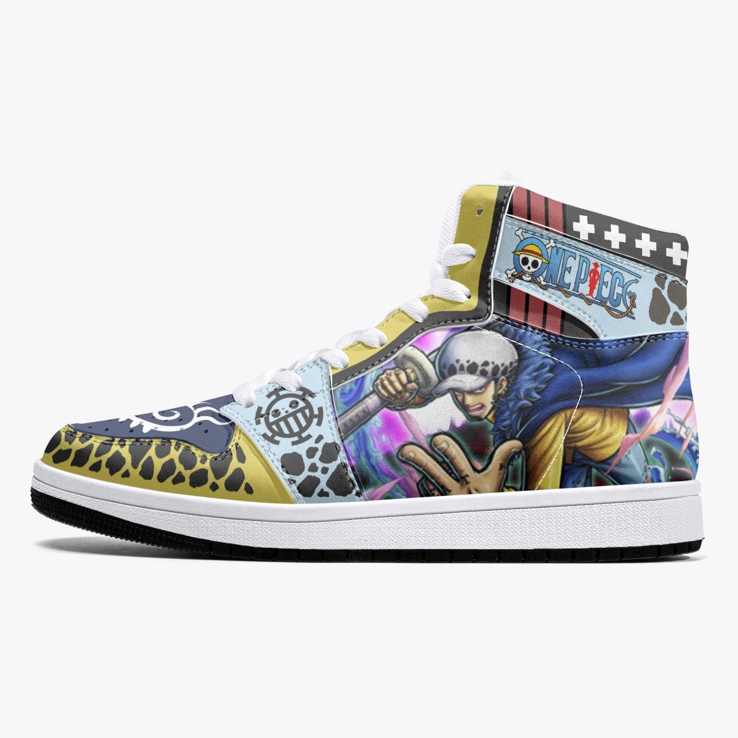 Trafalgar D. Law Onigashima One Piece Mid 1 Basketball Shoes
