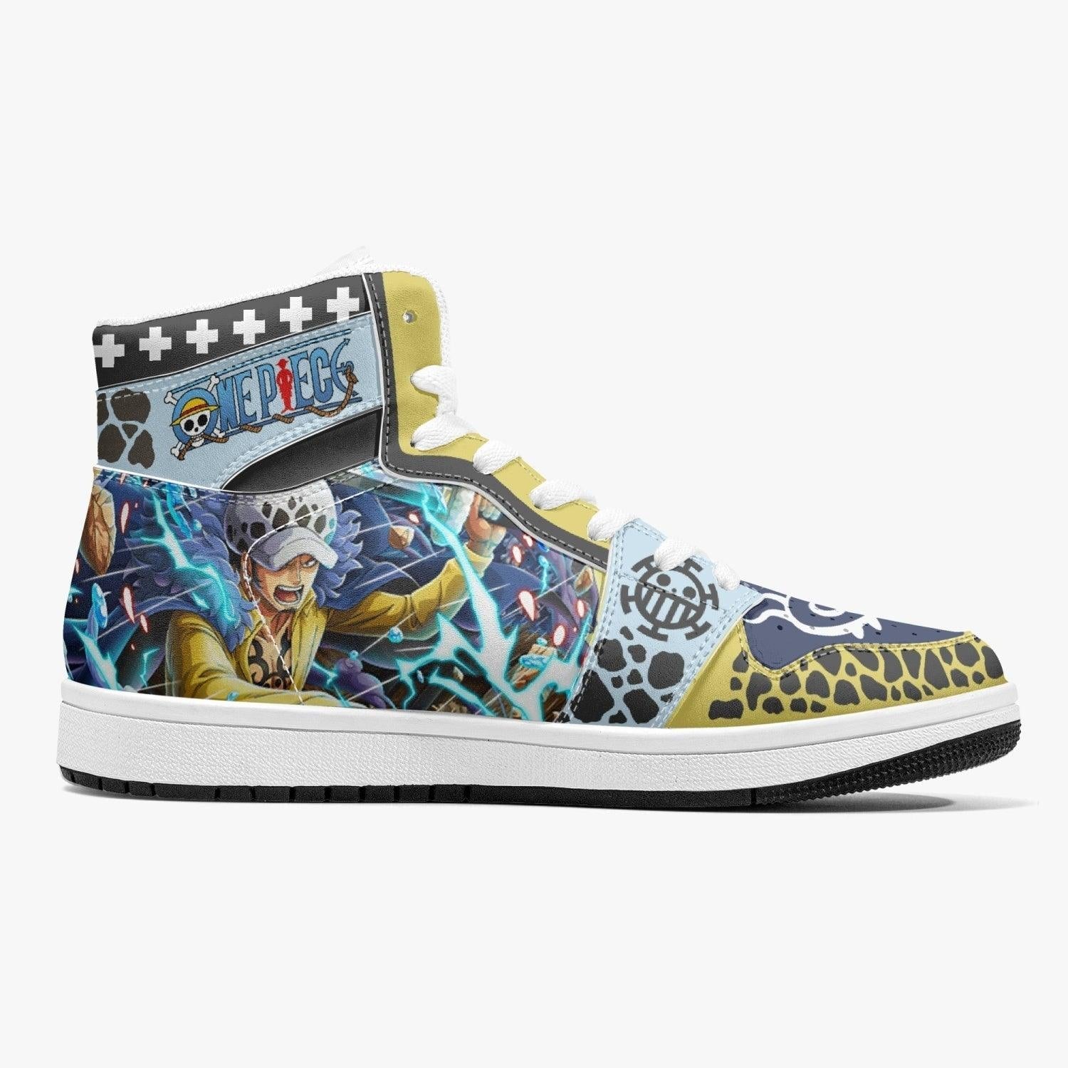 Trafalgar D. Law Onigashima One Piece Mid 1 Basketball Shoes