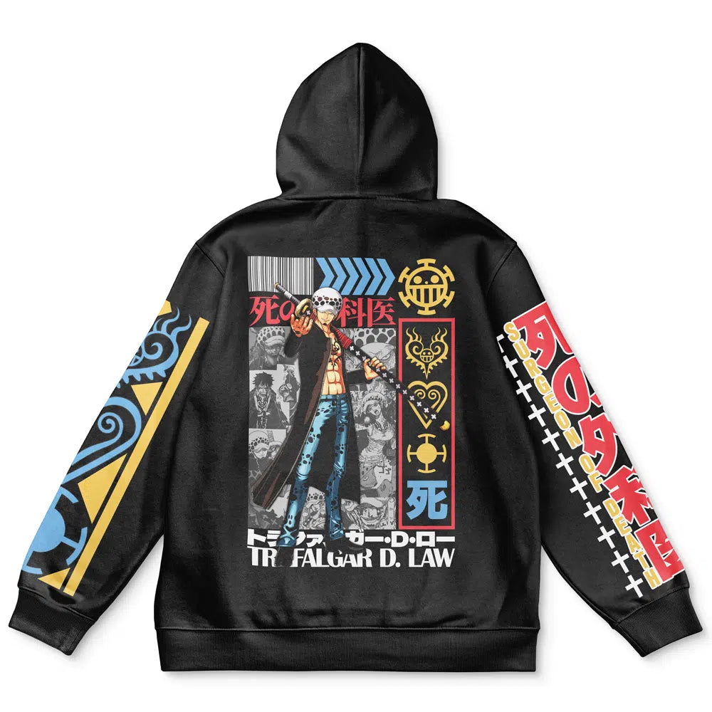 Trafalgar D. Law V2 One Piece Streetwear Hoodie