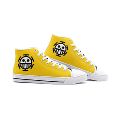 Trafalgar Law One Piece Classic High Top Canvas Shoes