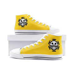 Trafalgar Law One Piece Classic High Top Canvas Shoes